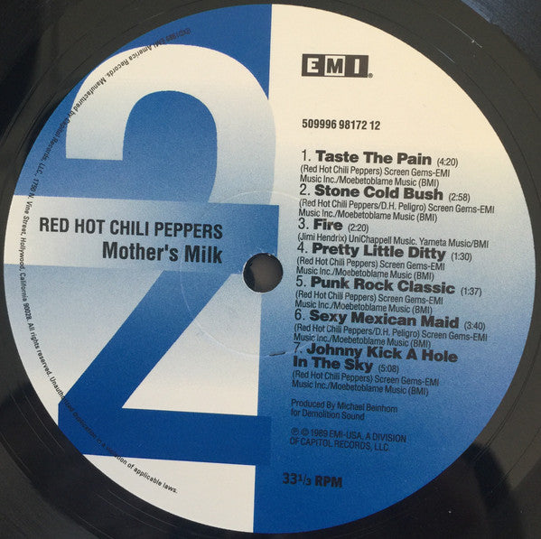 Red Hot Chili Peppers - Mothers Milk | Mint (M) Mint (M)-EmojiWear