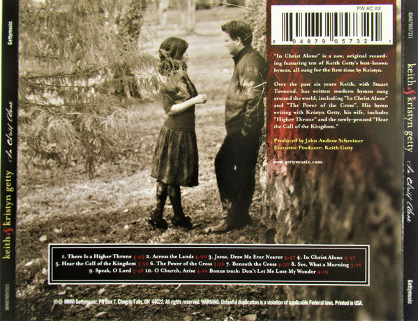 Keith & Kristyn Getty - In Christ Alone (CD) | Mint (M) Mint (M)-EmojiWear