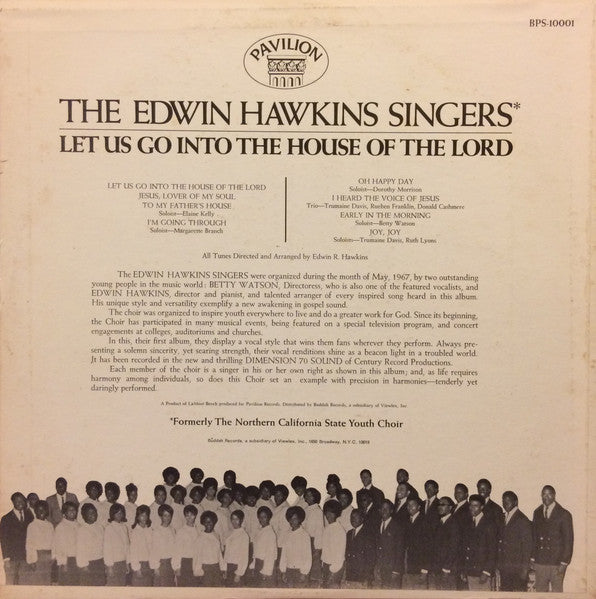 Edwin Hawkins Singers - Let Us Go Into The House Of The Lord (VINYL) | Excellent (EX) Excellent (EX)-EmojiWear