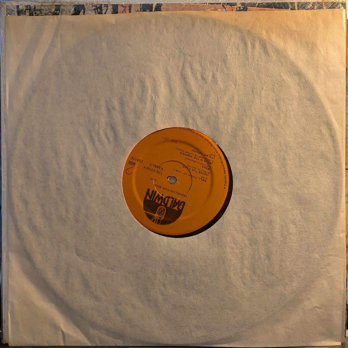 The Stoey Family - Traveling For Jesus (VINYL) | Near Mint (NM) Near Mint (NM)-EmojiWear