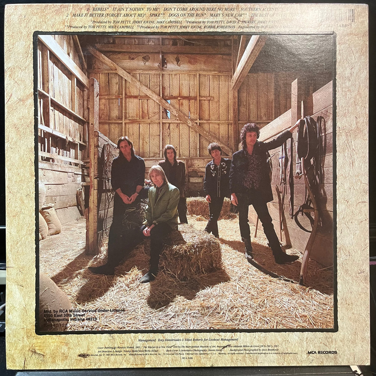 Tom Petty And The Heartbreakers - Southern Accents (VINYL LP MCA MCA 5486 1985) | Near Mint (NM or M-) Near Mint- (NM-)-EmojiWear