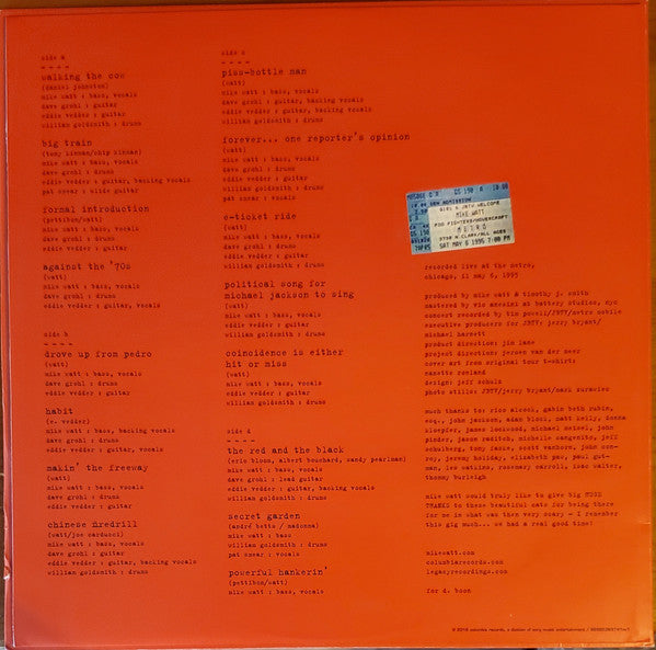 "Ring Spiel" Tour '95 (COLOR 2xVINYL) | Mint (M) Mint (M)-EmojiWear