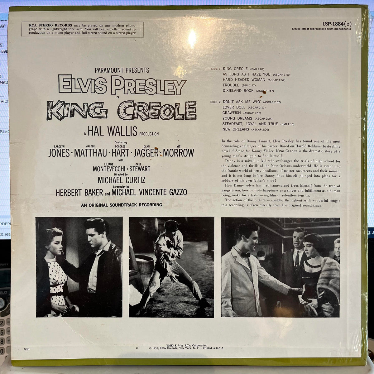 King Creole *1977/BLACK LABEL* | Mint (M) Near Mint (NM)-EmojiWear