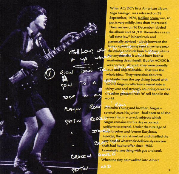 AC/DC - High Voltage (CD EPIC EK 80201) | USED Excellent (EX) Near Mint (NM)-EmojiWear