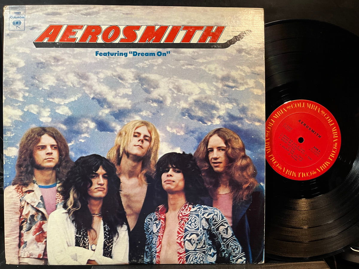 Aerosmith - Aerosmith (VINYL LP MILITARY PROMO COLUMBIA PC 32005) | USED Near Mint (NM or M-) Excellent+ (EX+)-EmojiWear