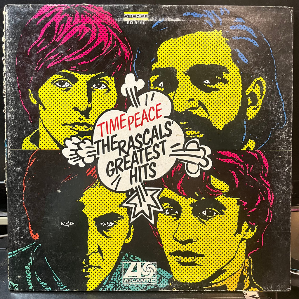 The Rascals - Time Peace: The Rascals' Greatest Hits (VINYL LP ATLANTIC SD 8190) | Near Mint (NM or M-) Very Good (VG)-EmojiWear