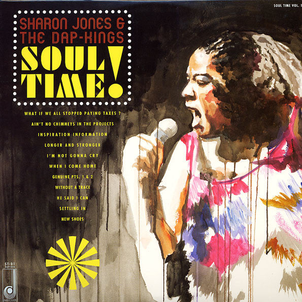 Sharon Jones & The Dap-Kings - Soul Time! (VINYL) | Mint (M) Mint (M)-EmojiWear