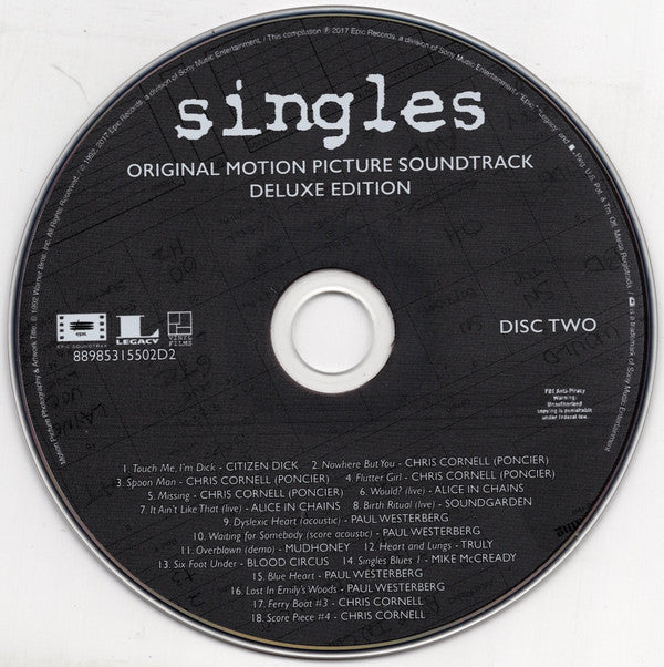 Various - Singles - Original Motion Picture Soundtrack (VINYL) |-EmojiWear