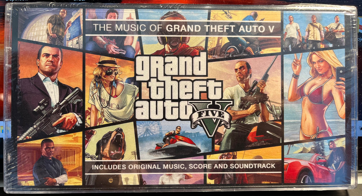Grand Theft Auto V *3xCassette* | Mint (M) Mint (M)-EmojiWear