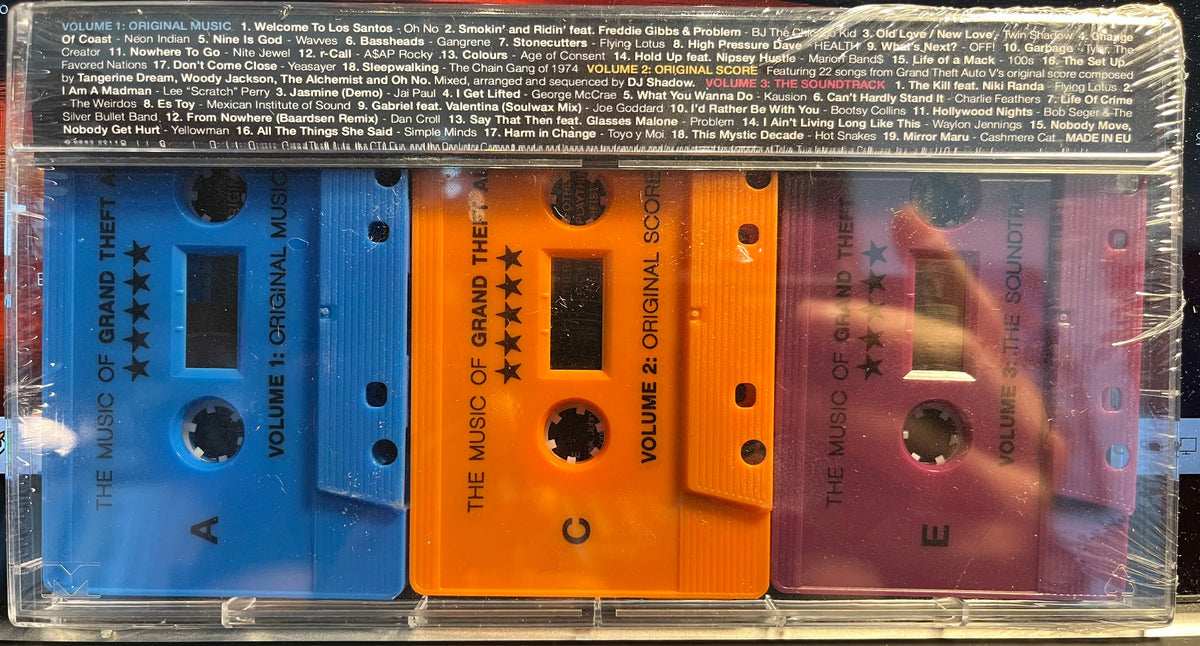 Grand Theft Auto V *3xCassette* | Mint (M) Mint (M)-EmojiWear