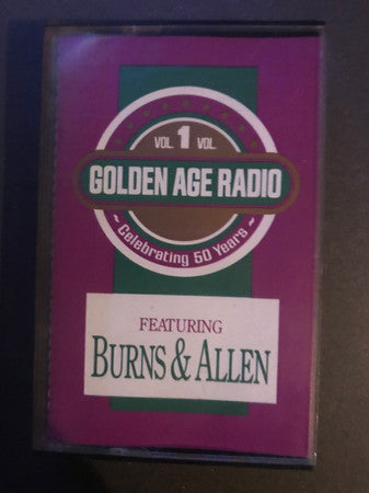 Burns And Allen - Golden Age Radio Vol 1 Celebrating 50 Years *CASSETTE* | Near Mint (NM) Near Mint (NM)-EmojiWear