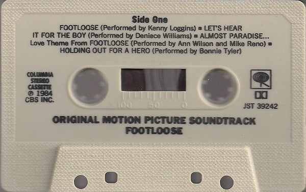 Various - Footloose (Original Motion Picture Soundtrack) *CASSETTE* | Near Mint (NM) Near Mint (NM)-EmojiWear
