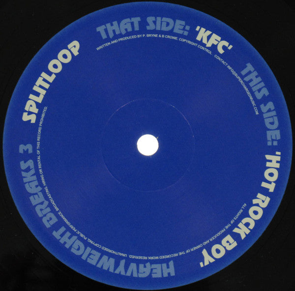 Splitloop - Heavyweight Breaks 3 (Part 2 Of 3) | Excellent (EX) Very Good Plus (VG+)-EmojiWear