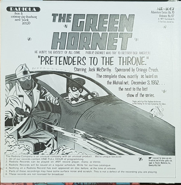 The Green Hornet: "The Corpse That Wasn't There!" *SEALED* | Mint (M) Near Mint (NM)-EmojiWear