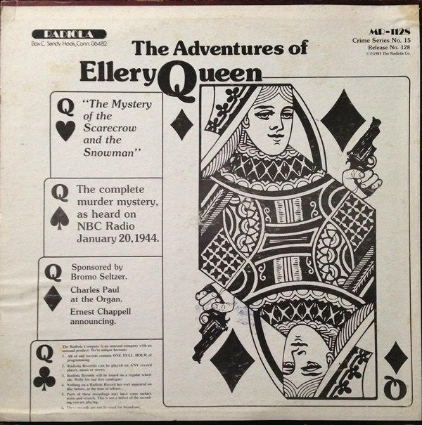 No Artist - The New Adventures Of Nero Wolfe / The Adventures Of Ellery Queen | Mint (M) Near Mint (NM)-EmojiWear