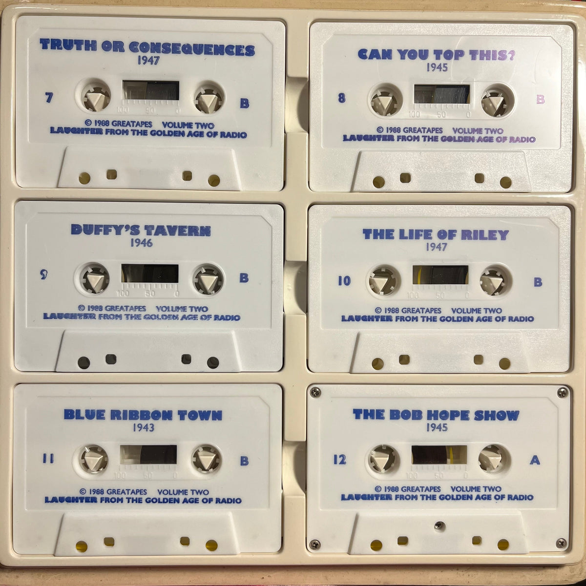 Various - Laughter From The Golden Age Of Radio *12xCASSETTE BOX* | Excellent (EX)-EmojiWear