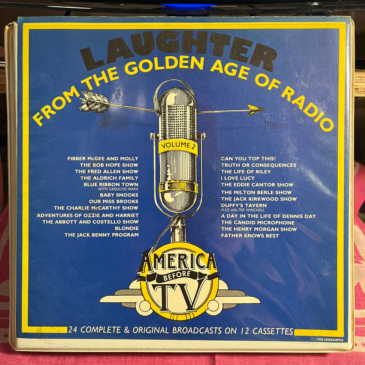Various - Laughter From The Golden Age Of Radio *12xCASSETTE BOX* | Excellent (EX)-EmojiWear