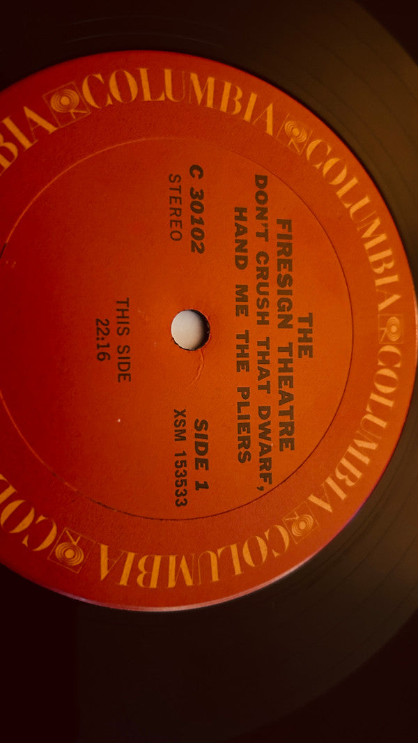 The Firesign Theatre - Don't Crush That Dwarf, Hand Me The Pliers | Near Mint (NM) Near Mint (NM)-EmojiWear