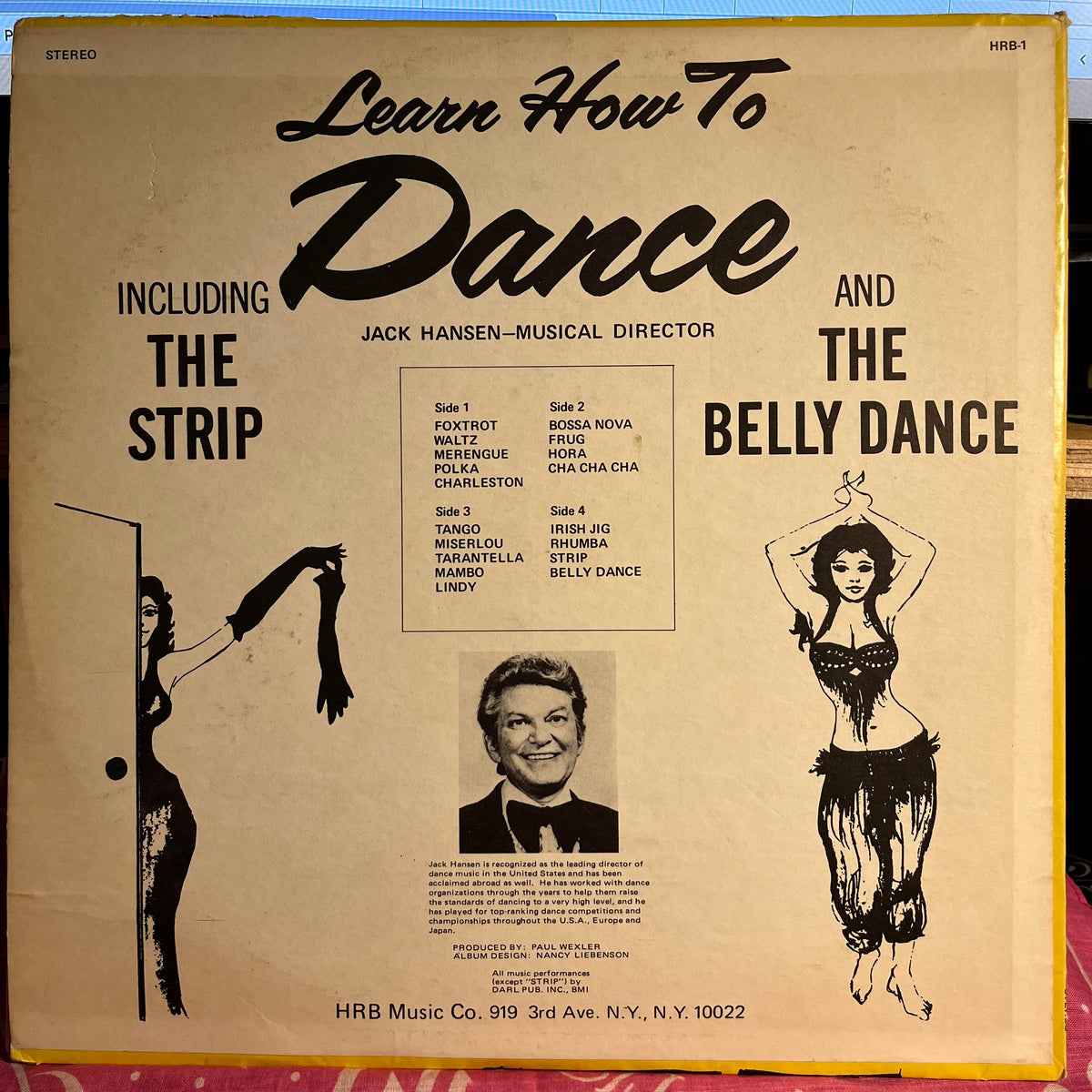 Jack Hansen (4) - Learn How To Dance | Near Mint (NM) Very Good Plus (VG+)-EmojiWear