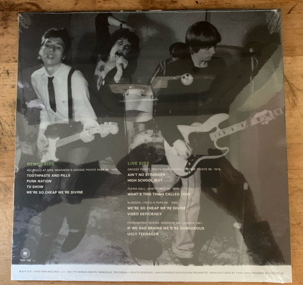 Static (60) - Toothpaste And Pills (Demos And Live 1978 - 1981)(VINYL) | Mint (M) Mint (M)-EmojiWear