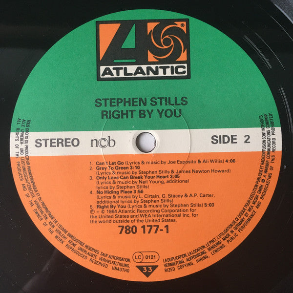 Stephen Stills - Right By You | Near Mint (NM) Near Mint (NM)-EmojiWear