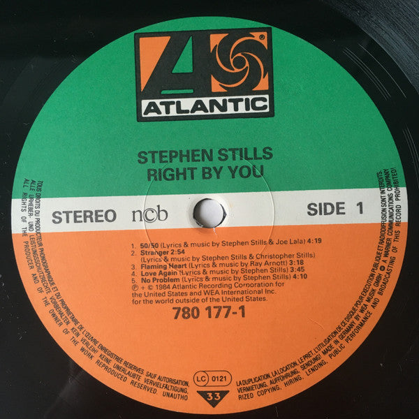 Stephen Stills - Right By You | Near Mint (NM) Near Mint (NM)-EmojiWear