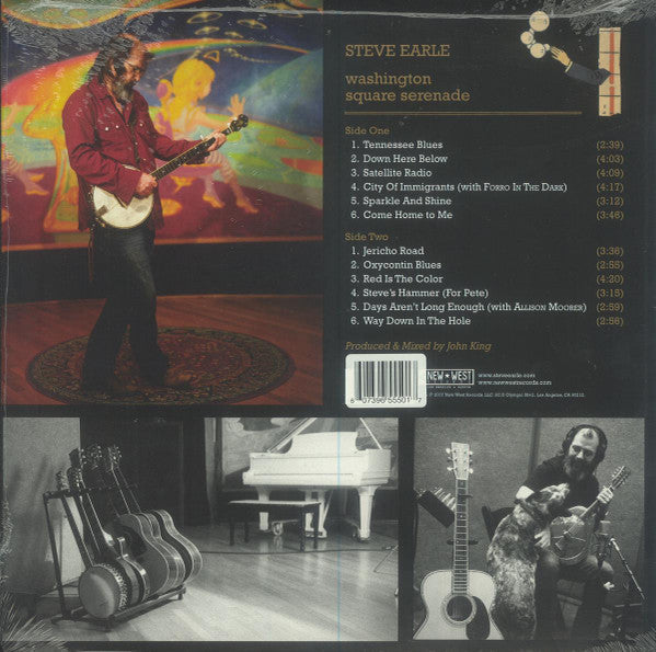 Steve Earle - Washington Square Serenade | Mint (M) Mint (M)-EmojiWear