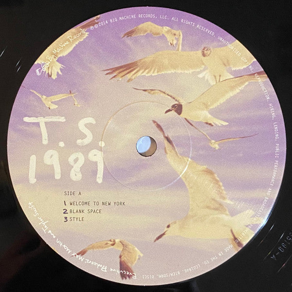 Taylor Swift 1989 Big Machine Records, Big Machine Records 2xLP, Album, Gat Mint (M) Mint (M)-EmojiWear