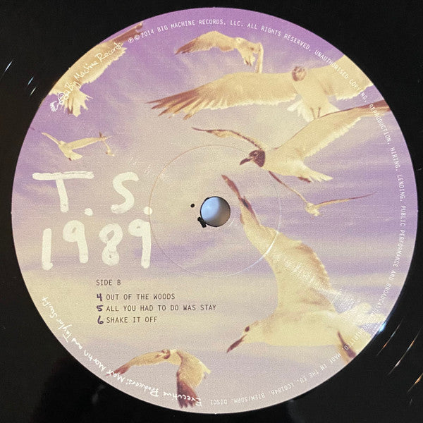Taylor Swift 1989 Big Machine Records, Big Machine Records 2xLP, Album, Gat Mint (M) Mint (M)-EmojiWear