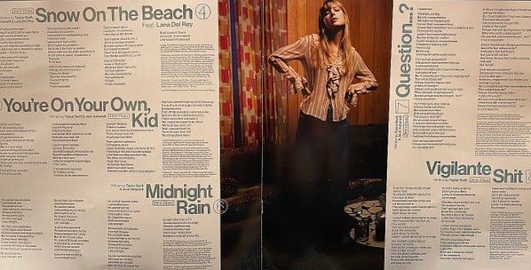 Taylor Swift Midnights Republic Records LP, Album, S/Edition, Mah Mint (M) Mint (M)-EmojiWear