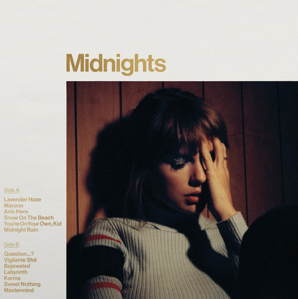 Taylor Swift Midnights Republic Records LP, Album, S/Edition, Mah Mint (M) Mint (M)-EmojiWear