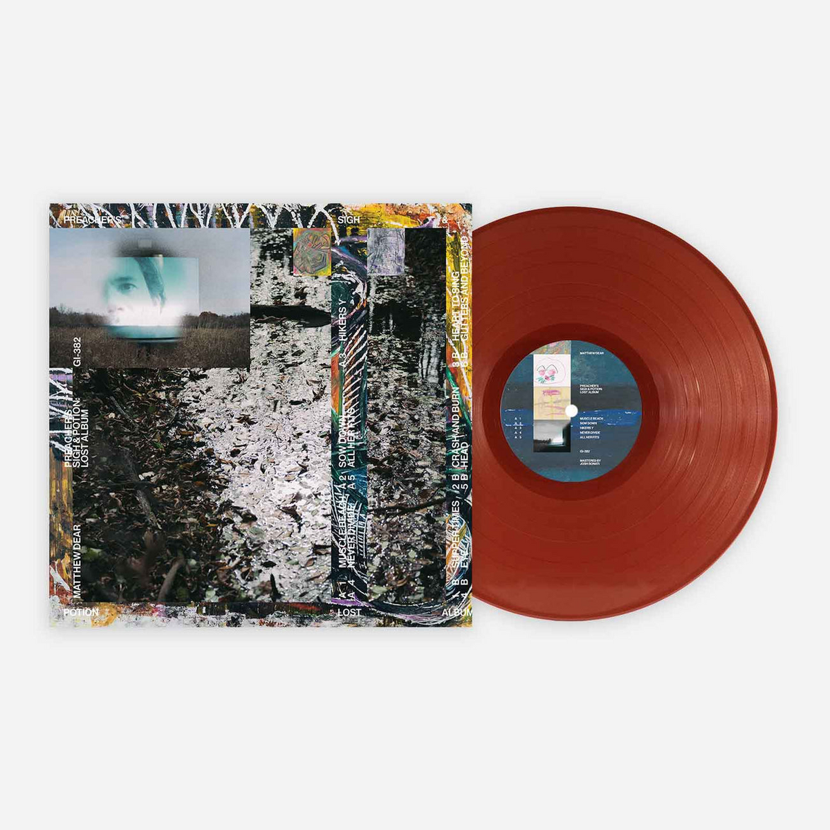 Matthew Dear - Preacher's Sigh & Potion: Lost Album (VMP | MAROON OPAQUE VINYL) | Mint (M) Mint (M)-EmojiWear