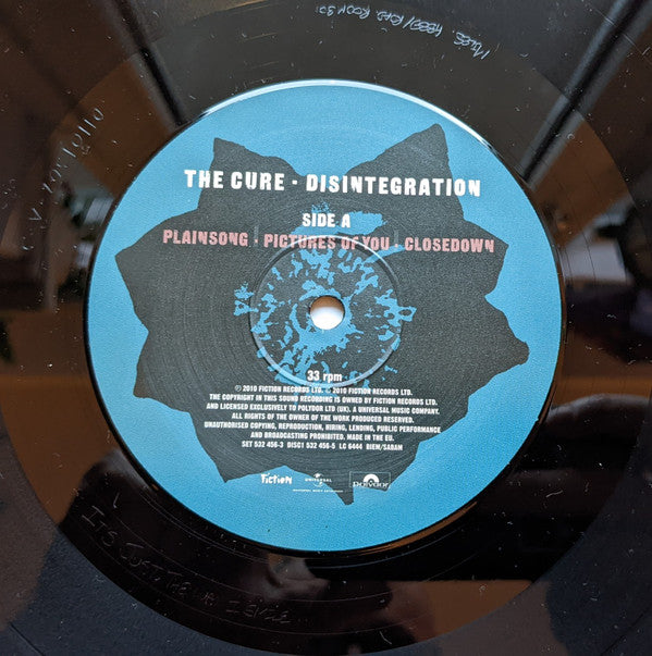 The Cure - Disintegration (EU IMPORT | 180 GRAM VINYL) | Mint (M) Mint (M)-EmojiWear