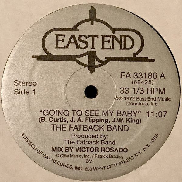 The Fatback Band - Going To See My Baby | Mint (M) Generic-EmojiWear