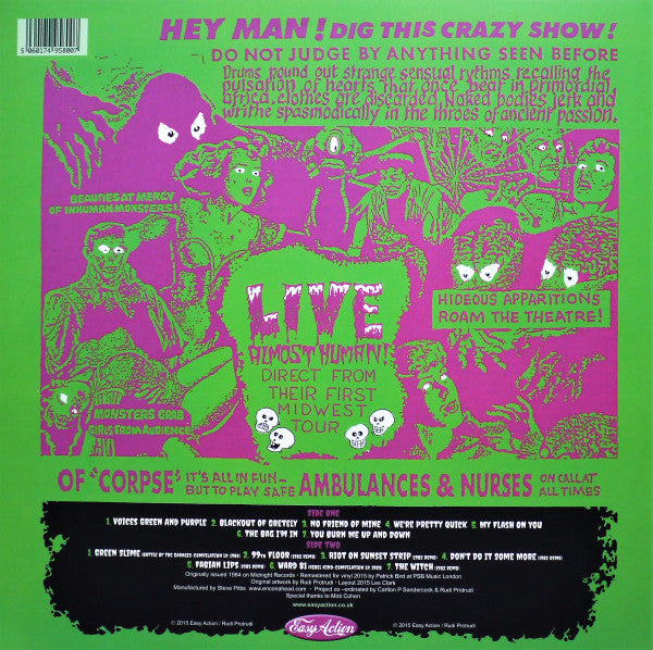 The Fuzztones - Leave Your Mind At Home | Mint (M) Mint (M)-EmojiWear