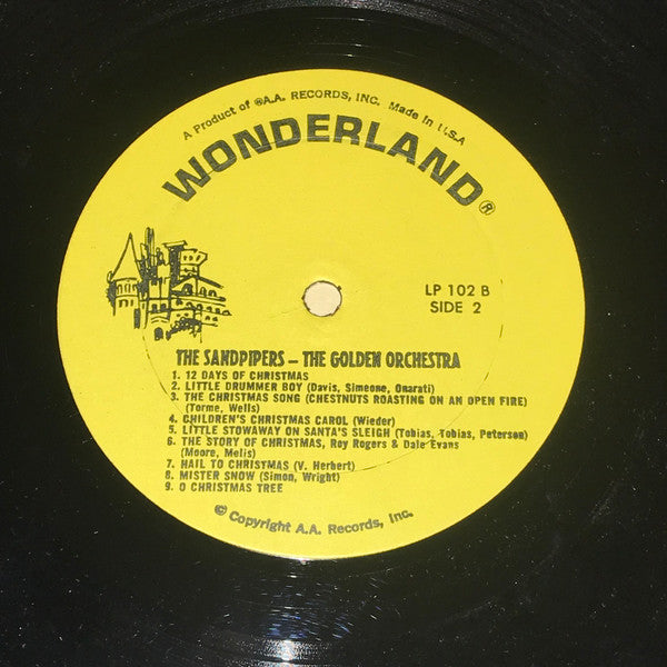The Golden Orchestra, James Kenney, The Sandpipers - Merry Christmas | Very Good Plus (VG+) Very Good Plus (VG+)-EmojiWear