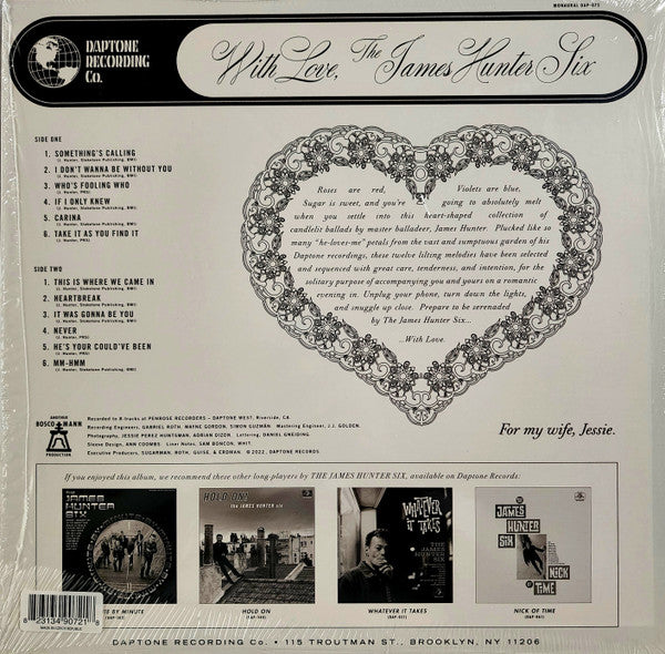 The James Hunter Six - With Love | Mint (M) Mint (M)-EmojiWear