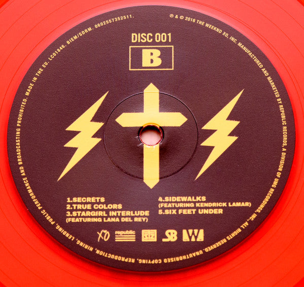 The Weeknd - Starboy (2x Red Translucent Vinyl) | Mint (M) Mint (M)-EmojiWear