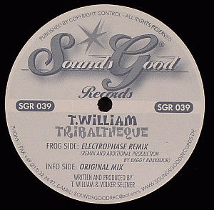 Thomas William - Tribaltheque | Very Good Plus (VG+) Very Good Plus (VG+)-EmojiWear