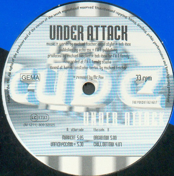 Cube (7) - Under Attack | Excellent (EX) Very Good (VG)-EmojiWear