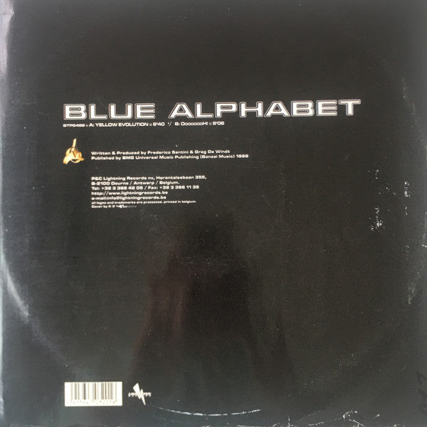 Blue Alphabet - Yellow Evolution | Very Good (VG) Excellent (EX)-EmojiWear