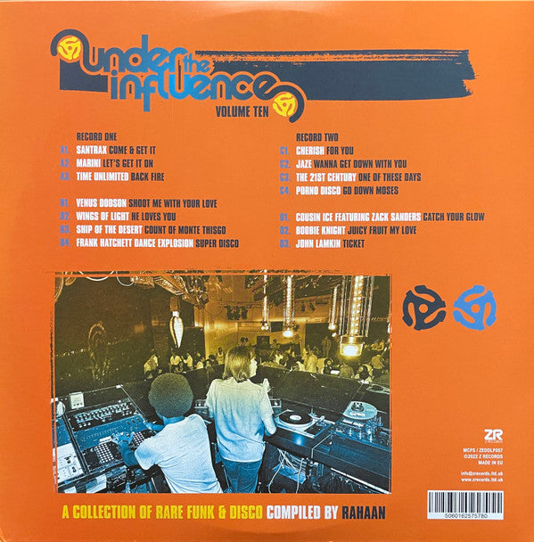 Under The Influence Volume Ten (A Collection Of Rare Funk & Disco) | Mint (M) Mint (M)-EmojiWear