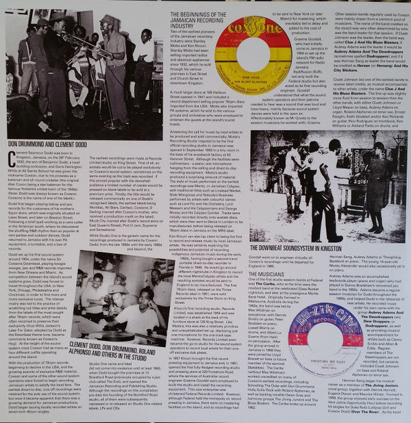 Various - Coxsone's Music (The First Recordings Of Sir Coxsone The Downbeat 1960-62) | Mint (M) Mint (M)-EmojiWear