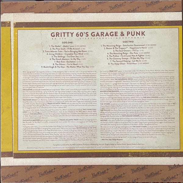 Gritty 60's Garage & Punk | Mint (M) Mint (M)-EmojiWear