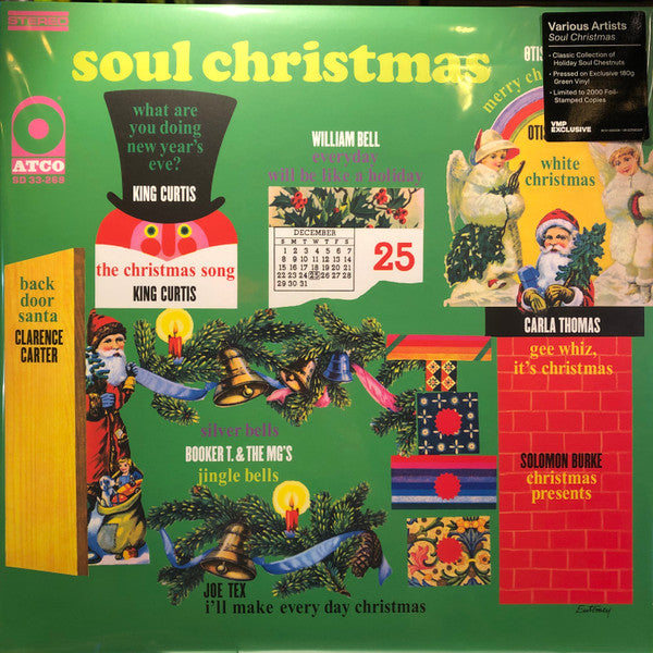Various - Soul Christmas (VMP COLOR VINYL LP) | NEW Mint (M) Mint (M)-EmojiWear