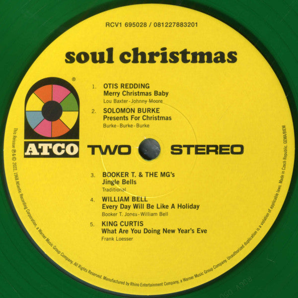 Various - Soul Christmas (VMP COLOR VINYL LP) | NEW Mint (M) Mint (M)-EmojiWear