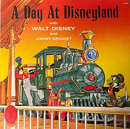 Walt Disney - A Day At Disneyland with Walt Disney & Jiminy Cricket | Mint (M) Mint (M)-EmojiWear