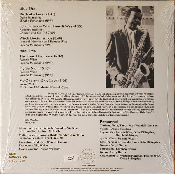 Wendell Harrison - Birth Of A Fossil | Mint (M) Mint (M)-EmojiWear