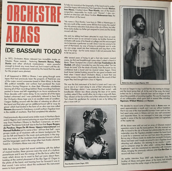 Orchestre Abass - Orchestre Abass (De Bassari Togo) (Vinyl) | Mint (M) Mint (M)-EmojiWear
