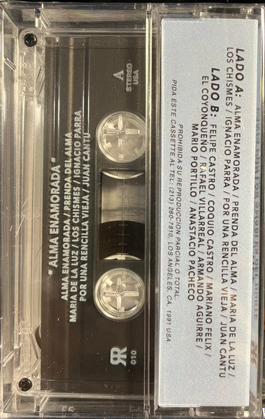 Chalino Sánchez - Alma Enamorada (CASSETTE - UNOFFICIAL) | Mint (M) Mint (M)-EmojiWear